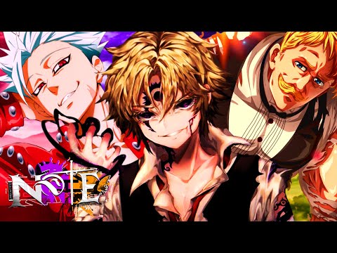 Os 4 Cavaleiros do Apocalipse react ao O PECADO MAIS FORTE | Meliodas, Ban e Escanor | 7MZ | P1/17