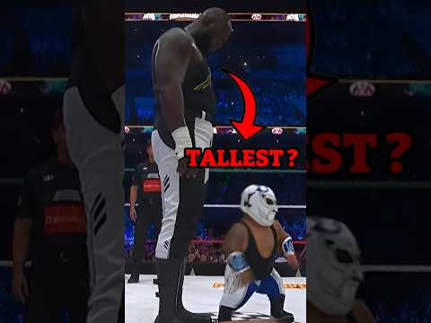 Tallest Wrestler Ever In WWE #shorts