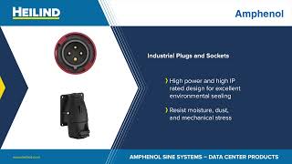 Amphenol Sine Rugged Connector Solutions | Heilind Electronics