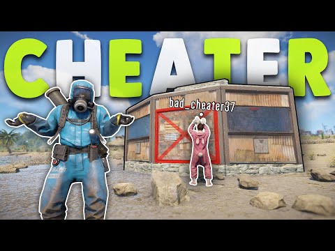 I MADE these CHEATERS RAGE QUIT by RAIDING THEIR BASE before BANNING THEM! - Rust