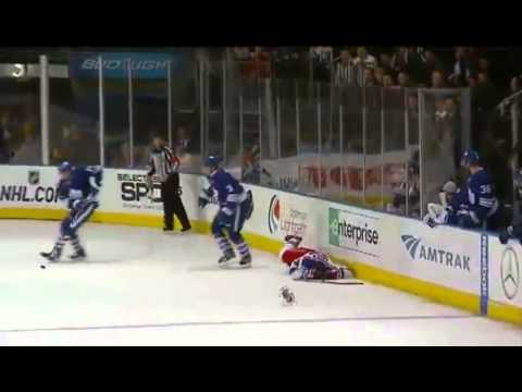 Mike Sauer gets Phaneuf'd