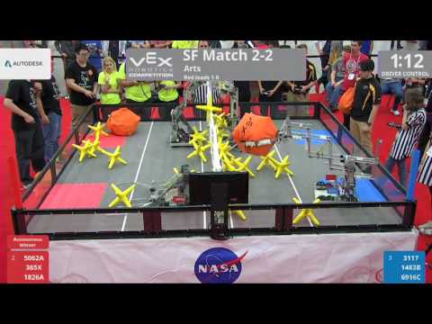 2017 VRC Arts SF2-2 - 5062A 365X 1826A vs 3117 1483B 6916C - 36 to 8