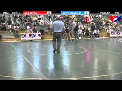 Sunkist Freestyle 96kg - Tommy Rowlands vs. Craig Brester