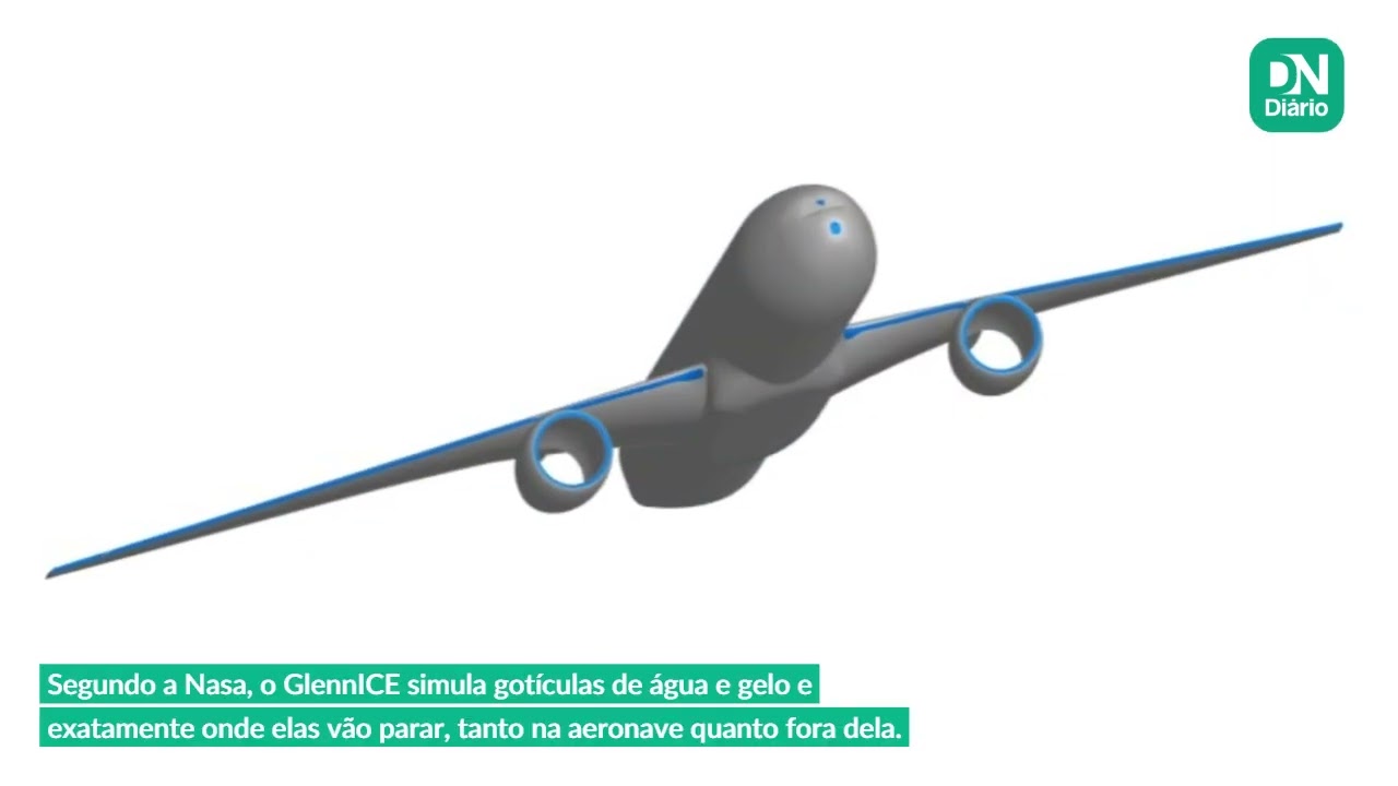 Imagem da notícia Nasa desenvolve software para prevenir formação de gelo em aeronaves 
