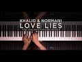 Khalid & Normani - Love Lies | The Theorist Piano Cover