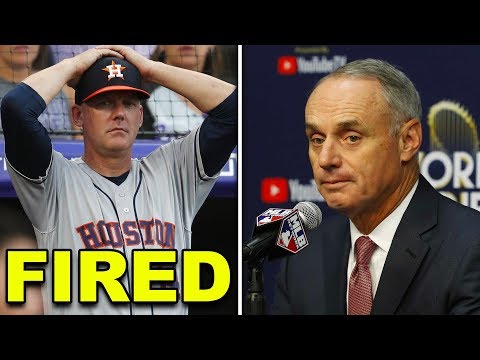 MLB HUGE PENALTY TO HOUSTON ASTROS FOR STEALING SIGNS IN 2017