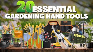 20 Essential Gardening Hand Tools on Amazon Every Gardener Needs