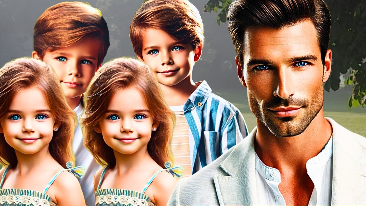 O Multimilionário Ficou Chocado ao Encontrar Quatro Crianças Iguais a Ele no Parque