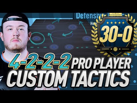 HOW TO GO 30-0! 4222 PRO PLAYER CUSTOM TACTICS AND INSTRUCTIONS! #FIFA21#COACHING