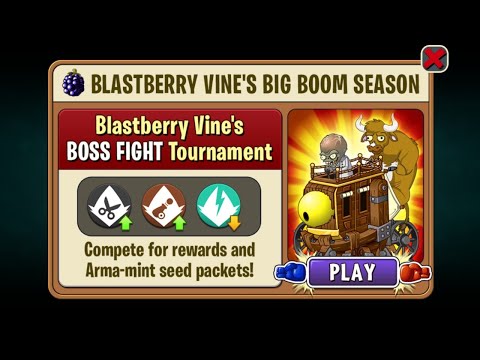 PvZ 2 | Blastberry Vine's BOSS FIGHT | Battlez 3.8Mil (Week 79) - Practice Room | Big Boom Season