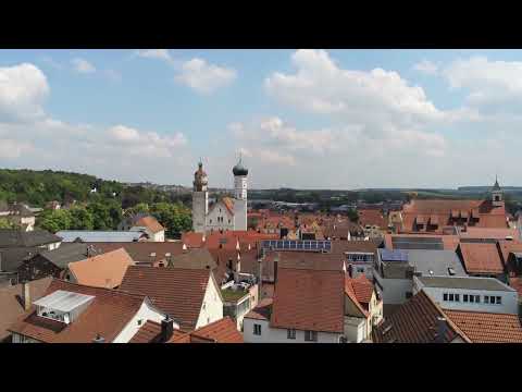 Kurze Drohnenaufnahme von Giengen in 4K - ImmoWolke