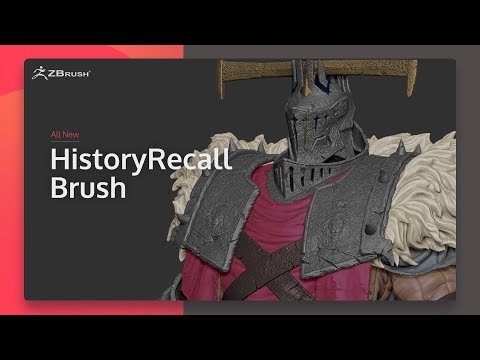 ZBrush 2020 - HistoryRecall Brush
