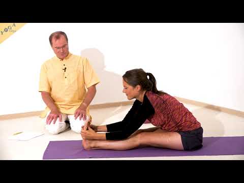 Hände zu Füßen-Stellung im Sitzen - Yoga Asana Lexikon