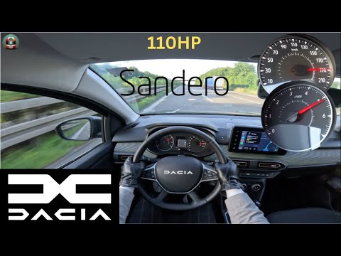 Thumbnail for Dacia Sandero TCe 110 || 110HP || TOP SPEED on german Autobahn by Dacia Sandero