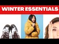 Massachusetts Winter ESSENTIALS you need to have