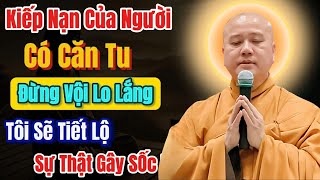Vượt Qua Nghiệp Nhờ Biết Điều Này – Thầy Pháp Hòa Giảng Khiến Ai Nghe Cũng Thức Tỉnh! Thầy Pháp Hòa