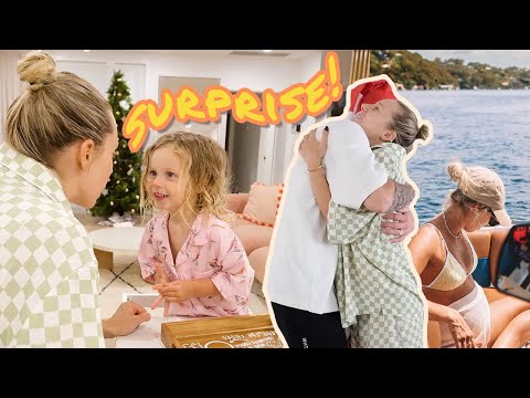 Surprising my husband with his DREAM BOAT!! Christmas VLOG!!