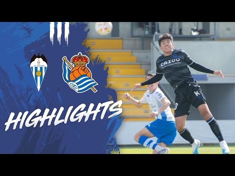 HIGHLIGHTS | J24 - 1ª RFEF | CD Alcoyano 1 - 1 Sanse | Zubieta | Real Sociedad