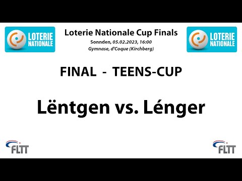 Final TEENS-CUP 2022/2023: Lëntgen - Lénger (T1)