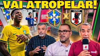 O BRASIL É MUITO FAVORITO CONTRA O JAPÃO! SERÁ?