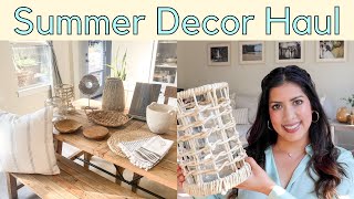 SUMMER DECOR HAUL 2022 | Summer Decor Ideas ☀