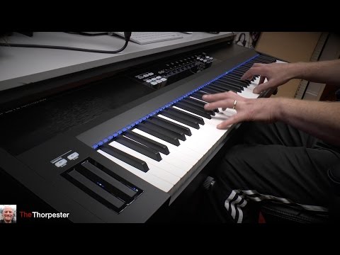 Native Instruments Komplete Kontrol S88 unboxing, review and test