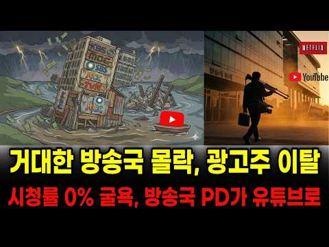시청률 0%, 지상파 방송국의 처참한 몰락, 시청자, 광고주는 어디로?