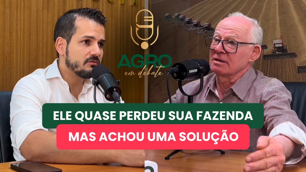 EP 23 - Ele Quase Perdeu sua Fazenda mas achou uma Solução - com Senhor Alcir Pires