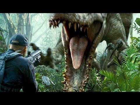 Hunting the indominus Rex-camoufalge scene pterosaur attack scene the Jurassic world Movie clips HD