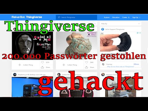 Thingiverse gehackt - über 200.000 Passwörter gestohlen