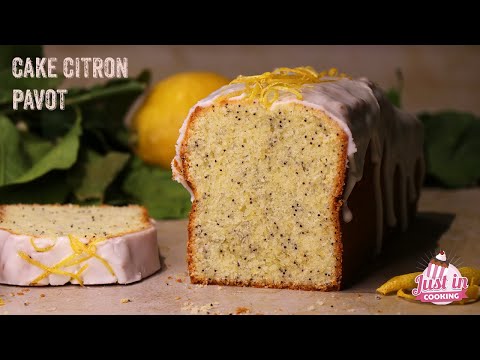 Lemon Poppy Seed Cake with Lemon Royal Icing