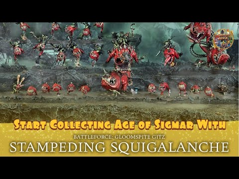 Start Collecting Warhammer Age of Sigmar: Battleforce 2022 - Stampeding Squigalanche
