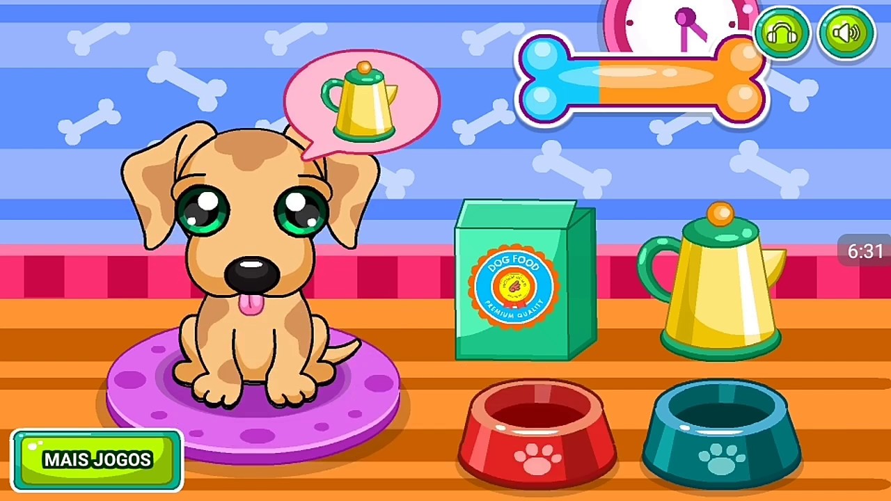 Caring for puppy salon - jogo de salao para cachorrinho