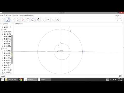 How to construct a regular heptadecagon in GeoGebra