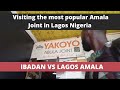 Visiting the best Amala Joint in Lagos ( on the island ) - Yakoyo Abula Joint
