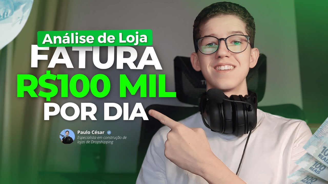 Dropshipping | Analisando loja que fatura 100 MIL REAIS por DIA
