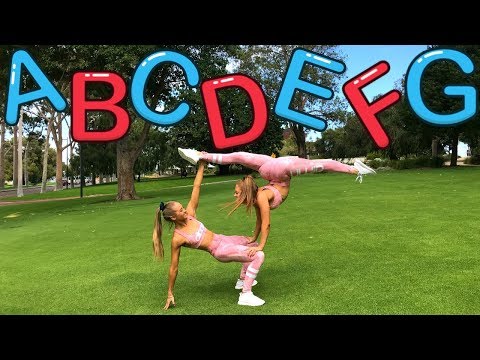 Alphabet Acro Gymnastics Dance Challenge