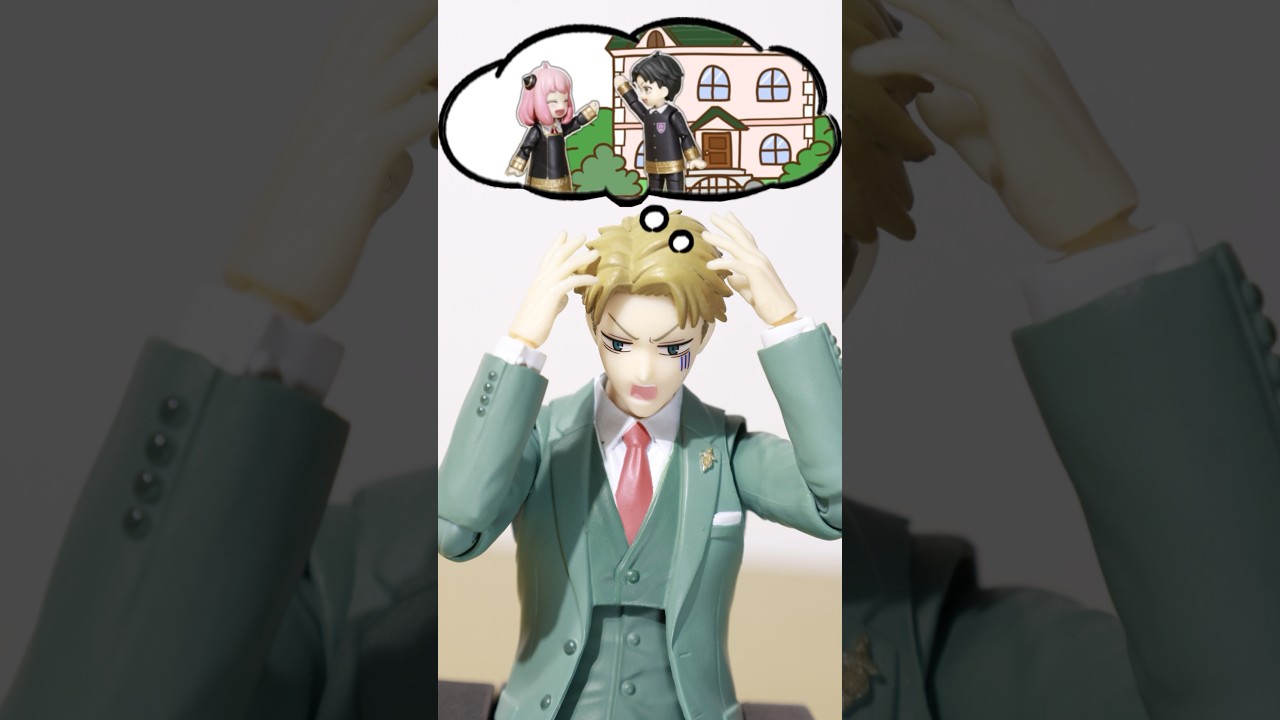 【stop motion】Loid's troubles won't go away【SPY×FAMILY】#shorts #funny