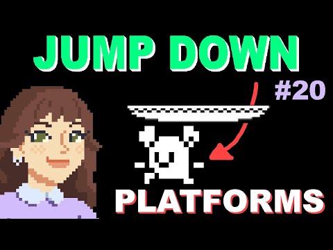 Drop Down Through Platforms -  2D Platformer Unity #20