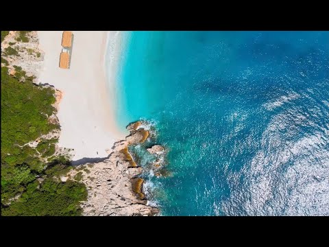 【4K】Drone Footage | Vlore | Nazar Beach | The Beauty of Albania