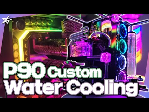 $8000 Thermaltake Core P90ㅣ12900KㅣRTX 3090ㅣCustom Water Cooled Gaming PC Build