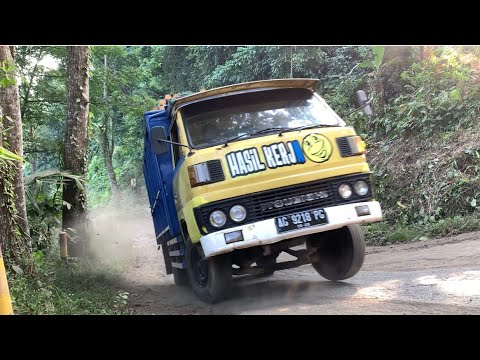 Seconds of a Front Wheel Omplong Truck Flying on the Lebakharjo Rise