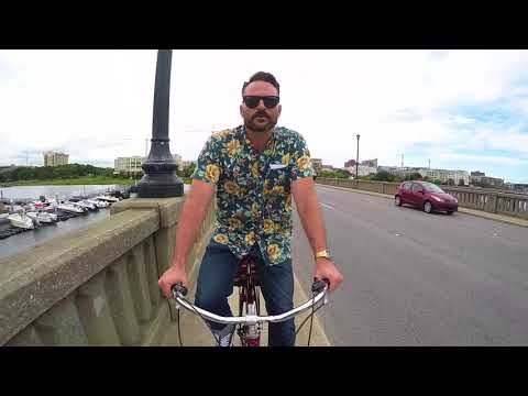 Director Ryan Cockrell Risks Life Making Charleston Bicycle Film Festival Announcement