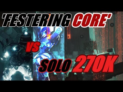 Solo 270K Nightfall - The Festering Core - Titan - Destiny 2 (Shadowkeep)