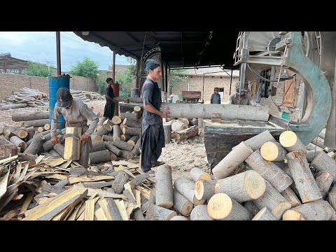 Manufacturing Process of Safety Matchstick in 3rd World is Mind-Blowing