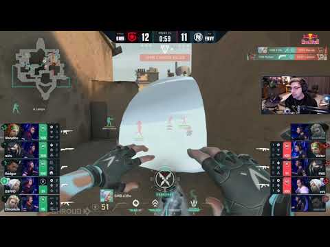 Shroud reacts to 500 IQ Giga Brain Play by Envy FNS || VCT Masters Berlin