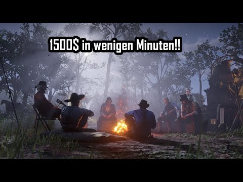 Schnell viel Geld? 1500$ in wenigen Minuten! // Red Dead Redemption 2