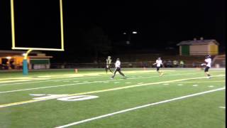 LAHS Long Throw Touchdown