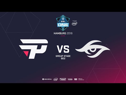 paiN Gaming vs Team Secret, ESL  One Hamburg, bo3, game 1 [Maelstorm & Adekvat]