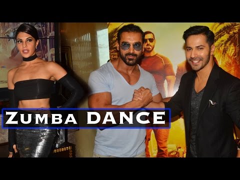 When Jacqueline Fernandez Made Varun Dhawan And John  Abraham Do Zumba
